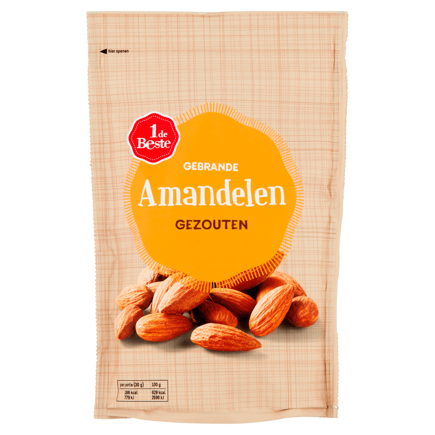 1 De Beste Amandelen geroosterd en gezouten