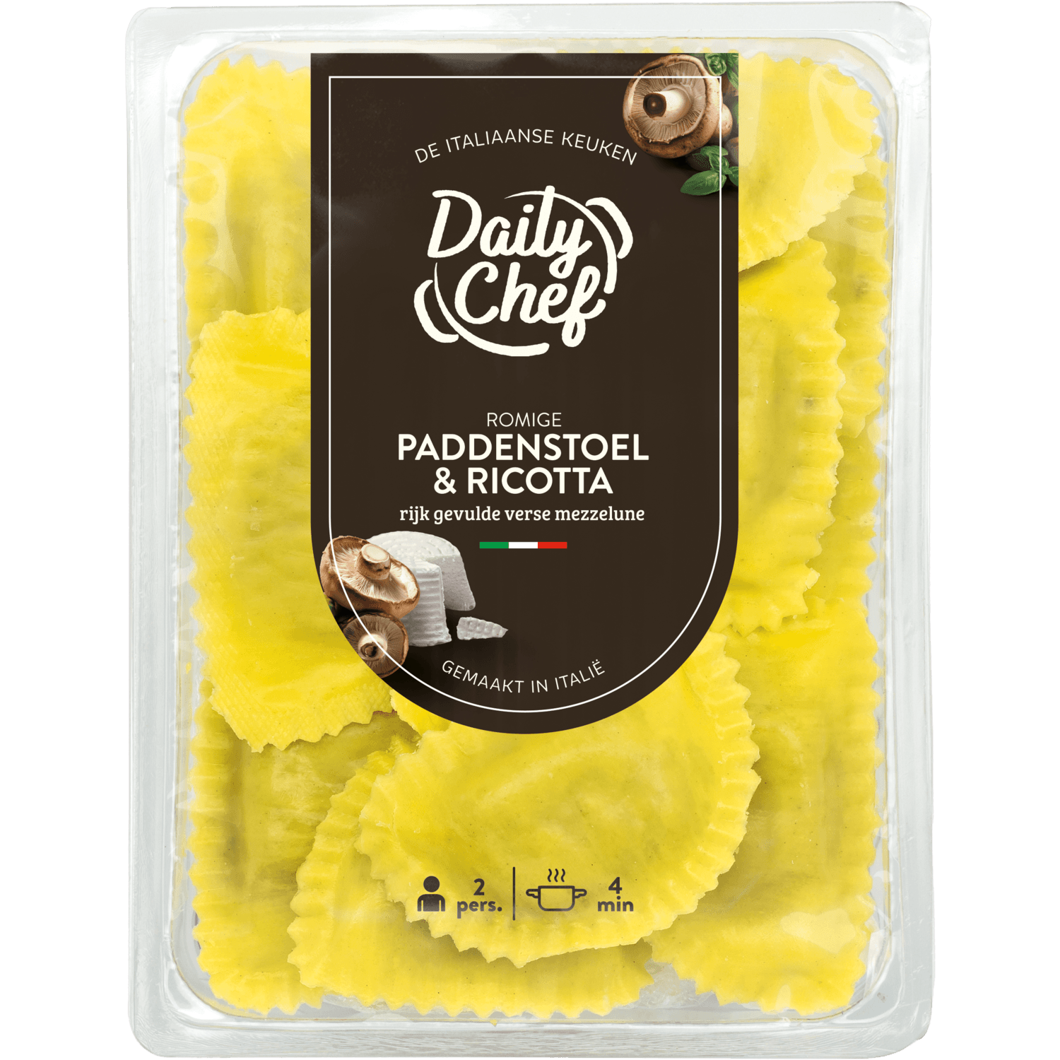 Daily Chef Mezzelune bospaddestoelen