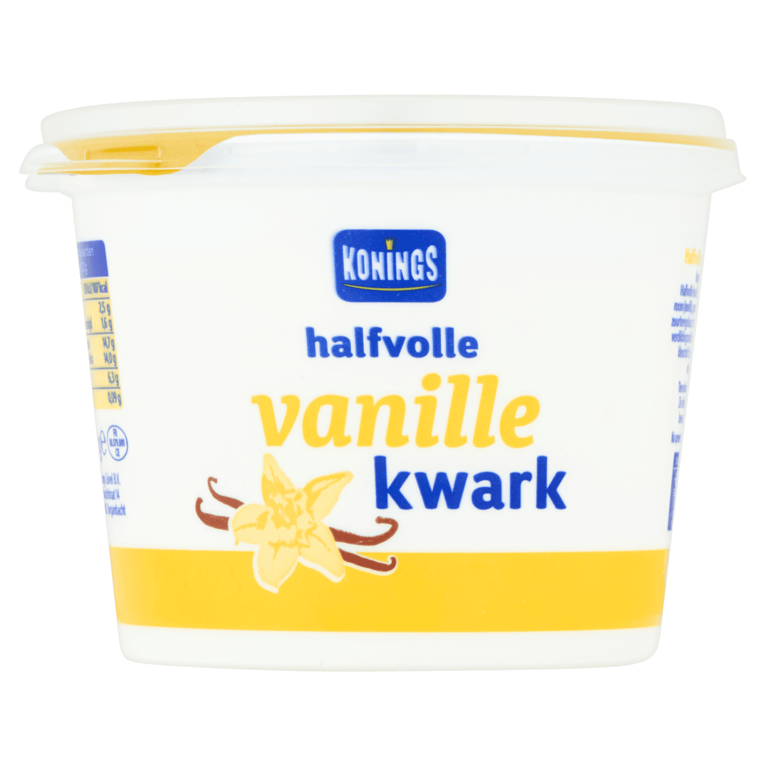 Konings Halfvolle vanillekwark
