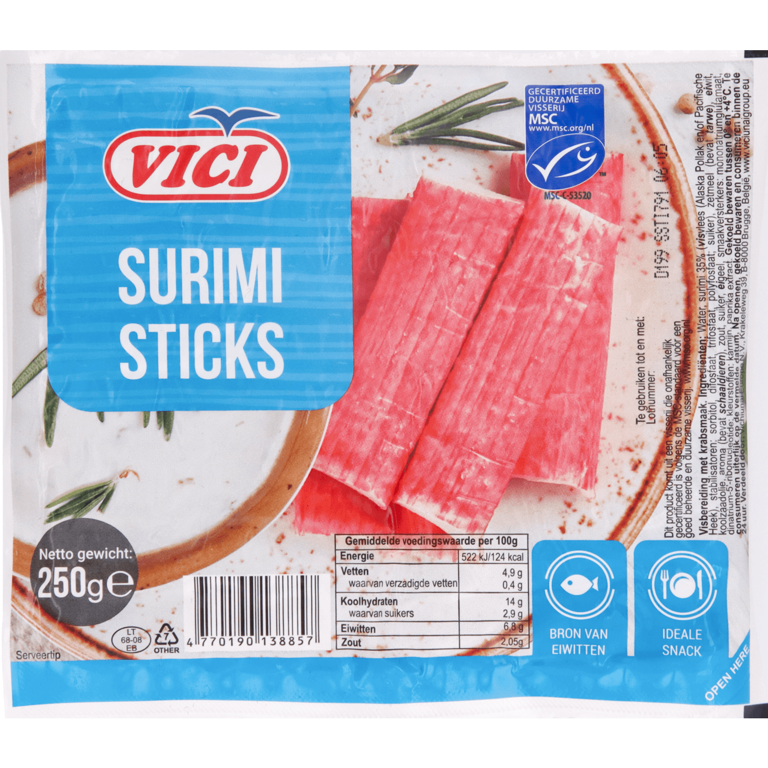 Surimi sticks