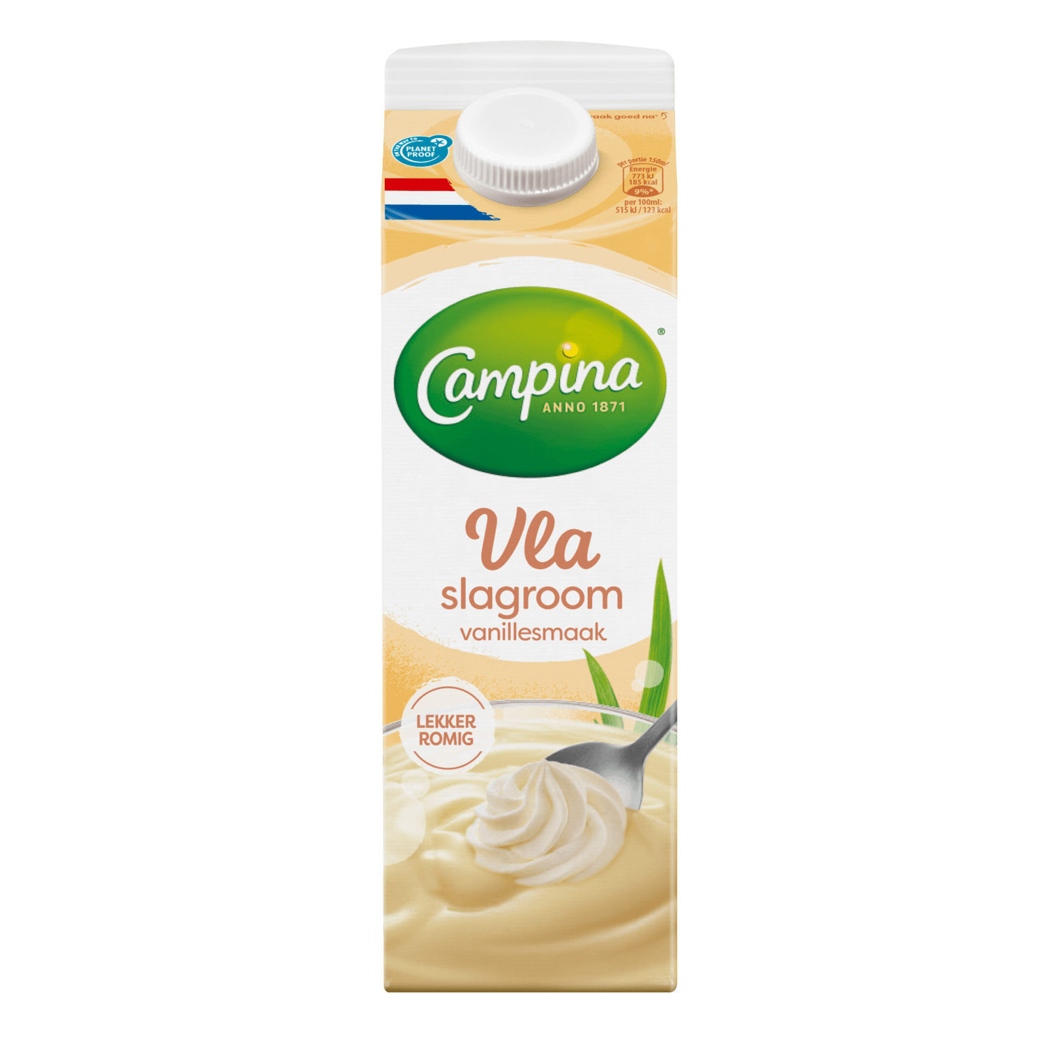 Campina Slagroomvla vanille