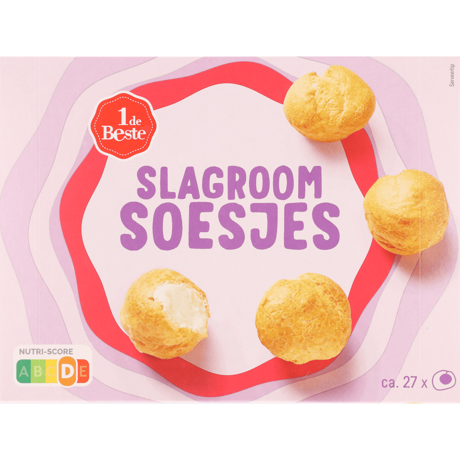 1 De Beste Slagroomsoesjes 27 stuks