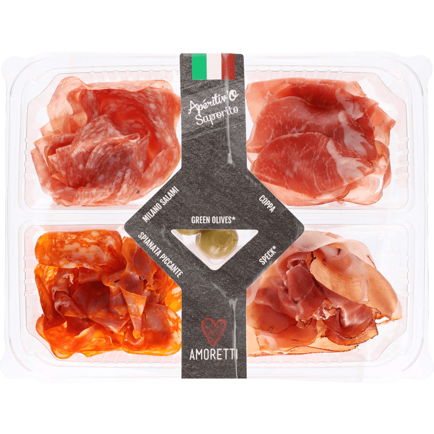 Aperitivo Saporito coppa salami spianata ham