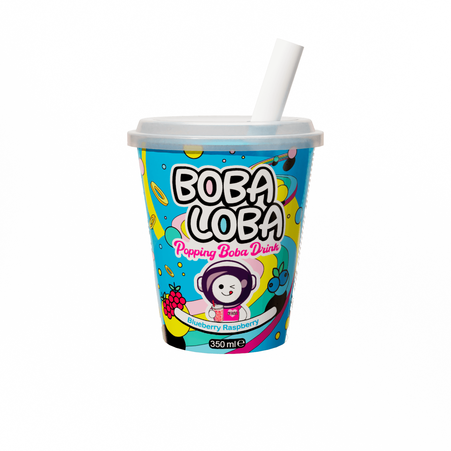 Boba Loba Blueberry raspberry