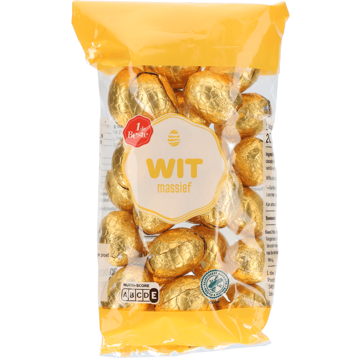 1 De Beste Paaseitjes wit massief