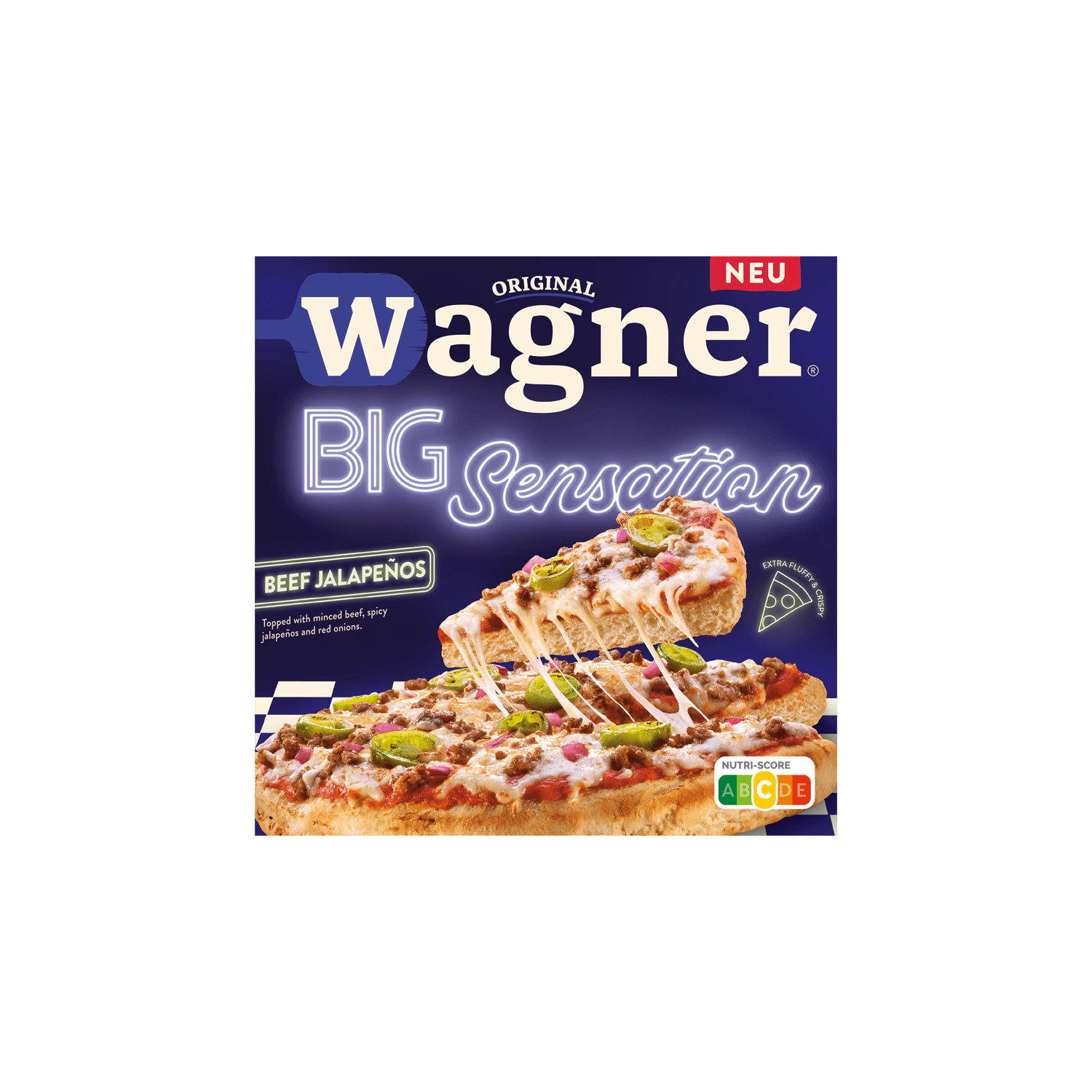 Wagner Big sensation beef jalapeno