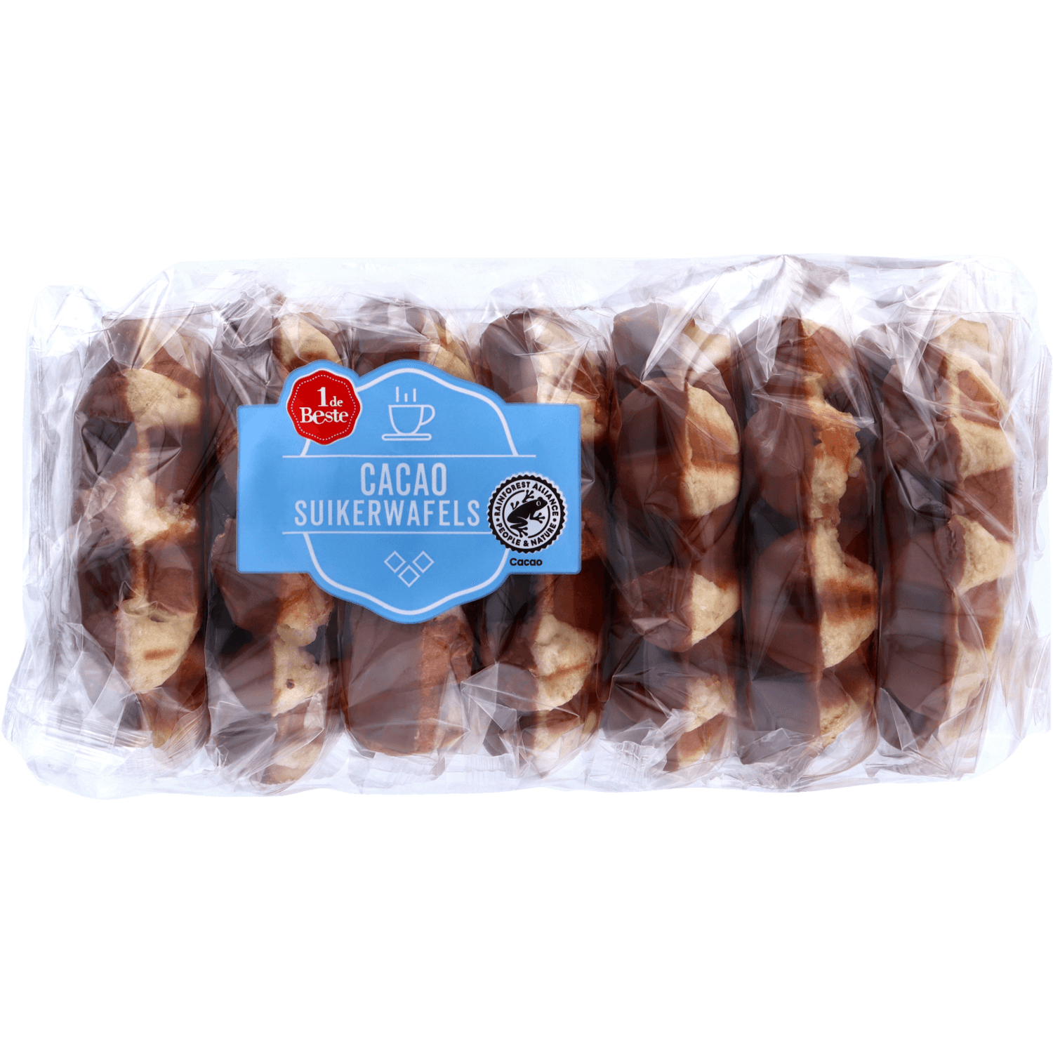 1 De Beste Cacao suikerwafels 7 stuks
