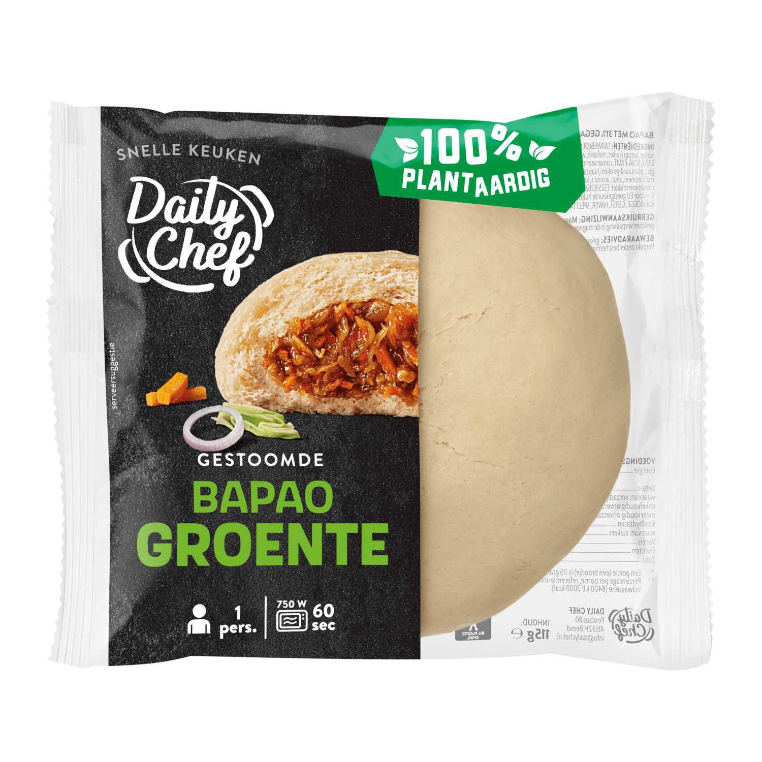 Daily Chef Bapao groente