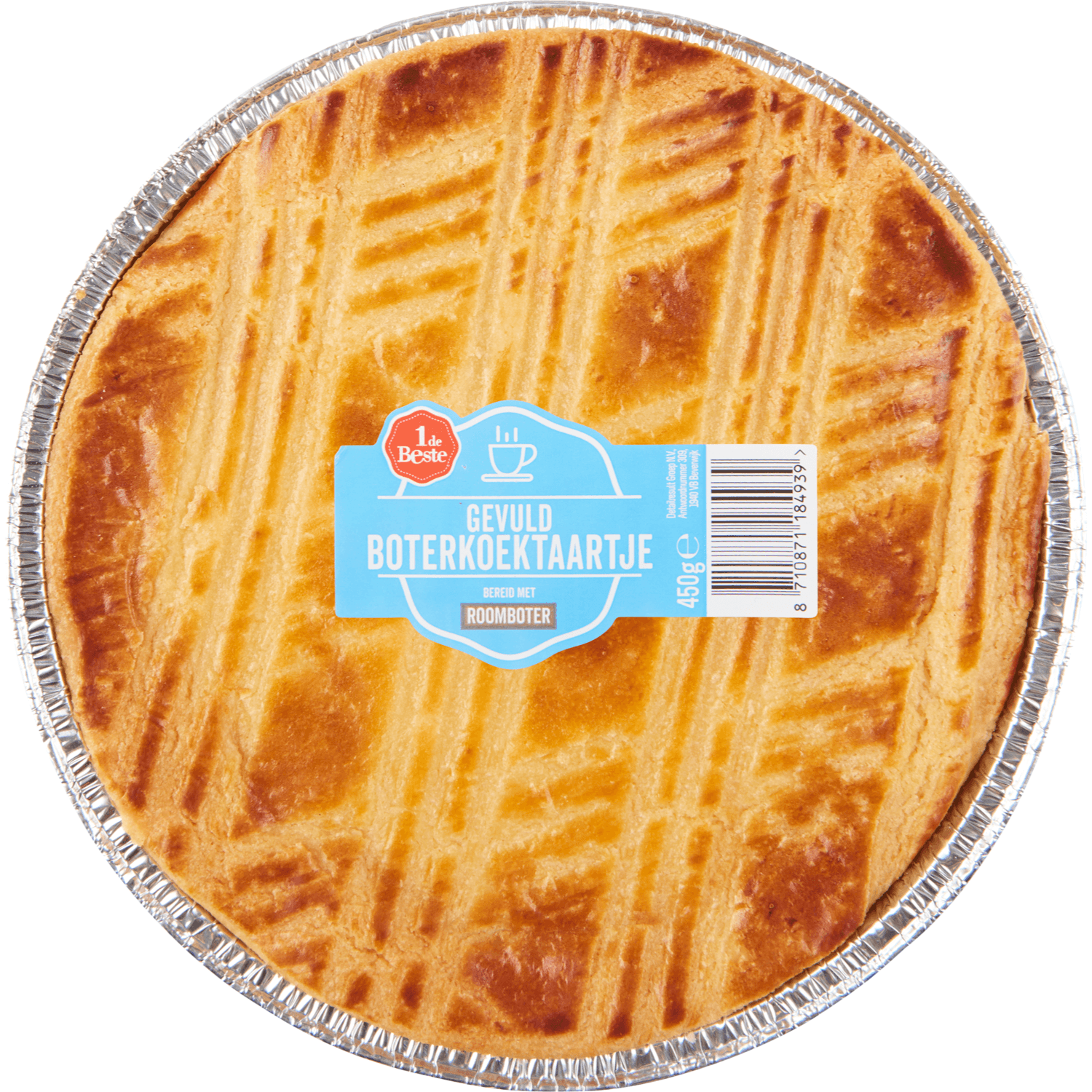 1 De Beste Boterkoektaartje roomboter