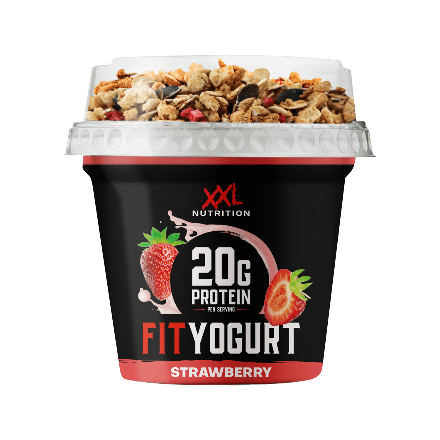 XXL Fit Yoghurt granola aardbei