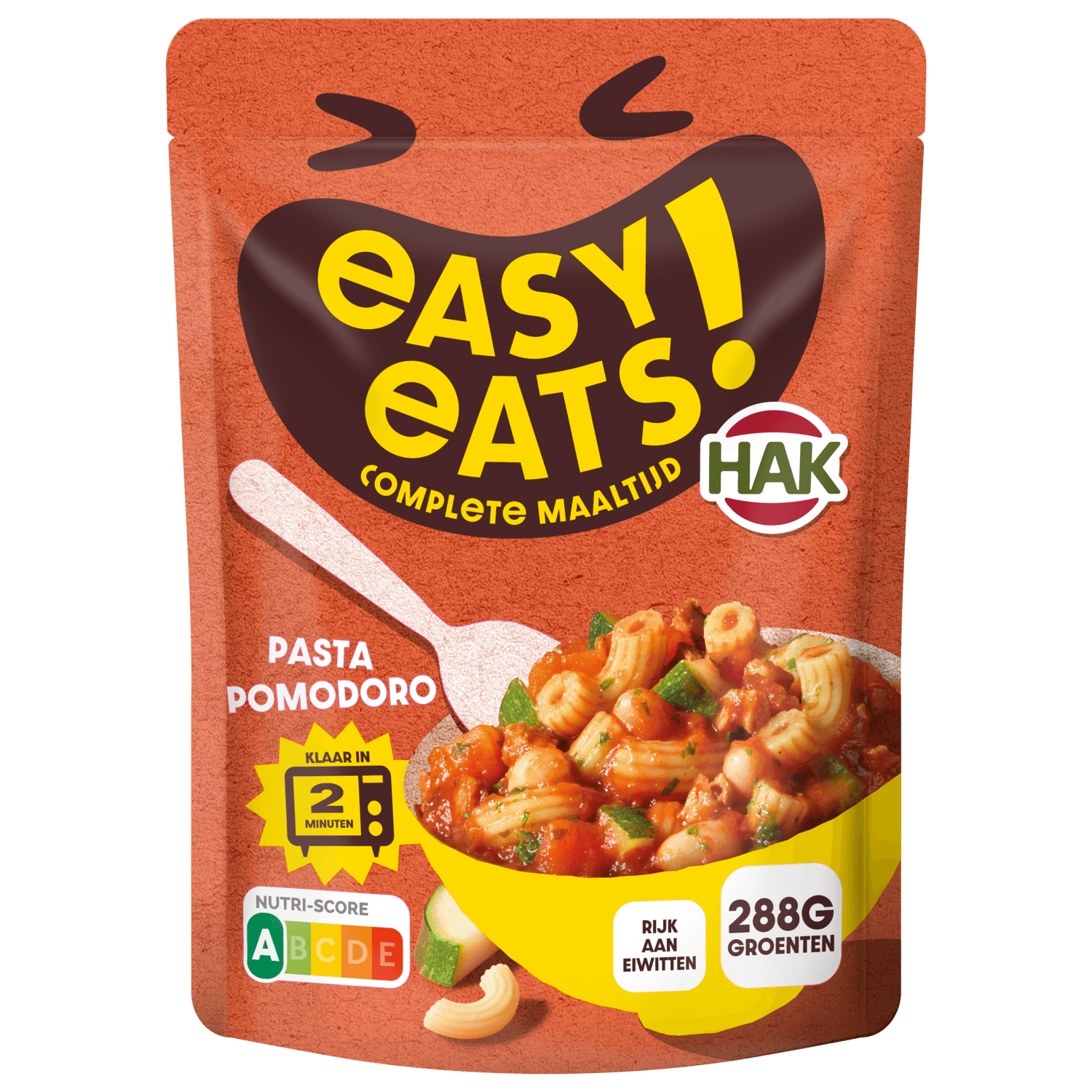 Hak Easy eats Pasta pomodoro