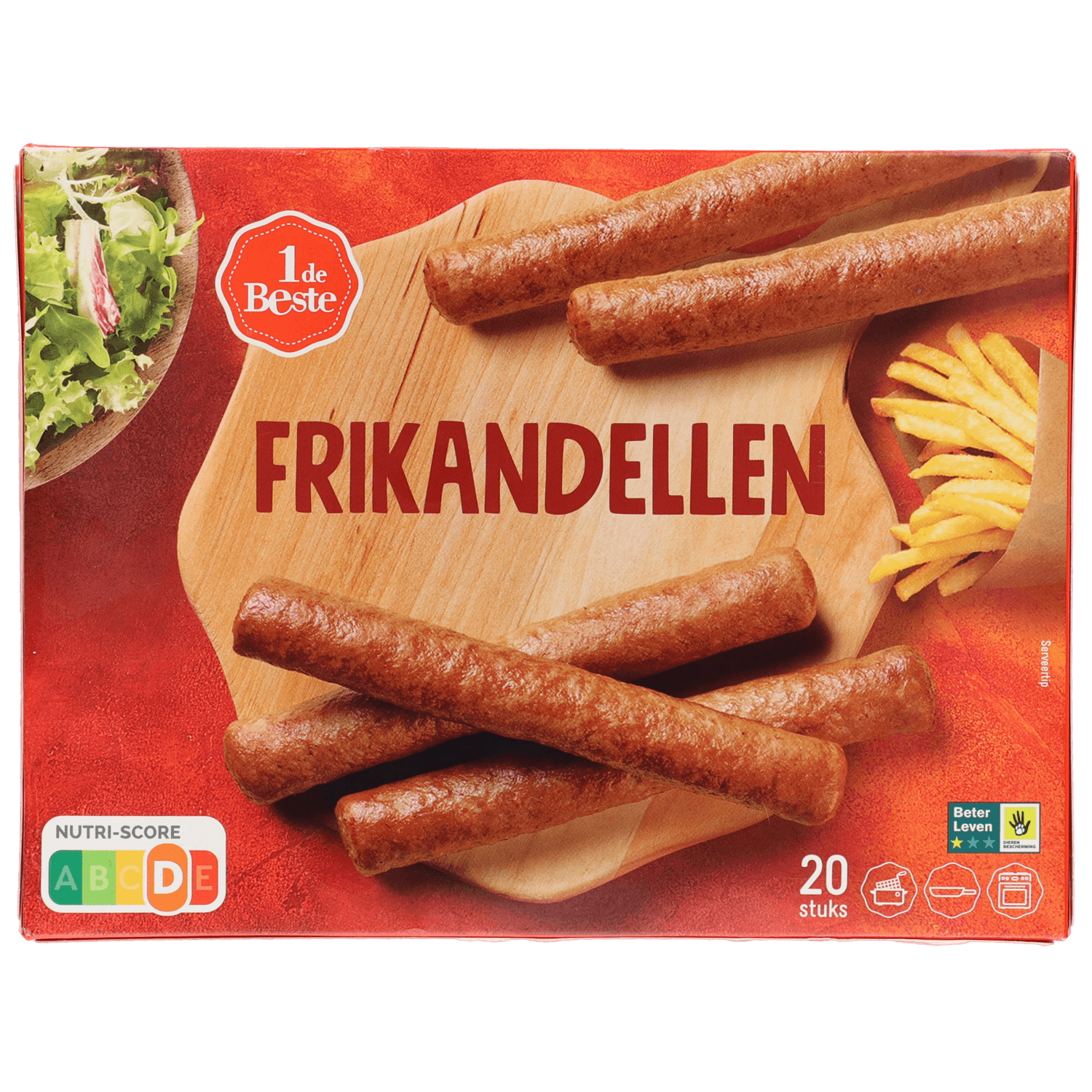 1 De Beste Frikandel 20 st.