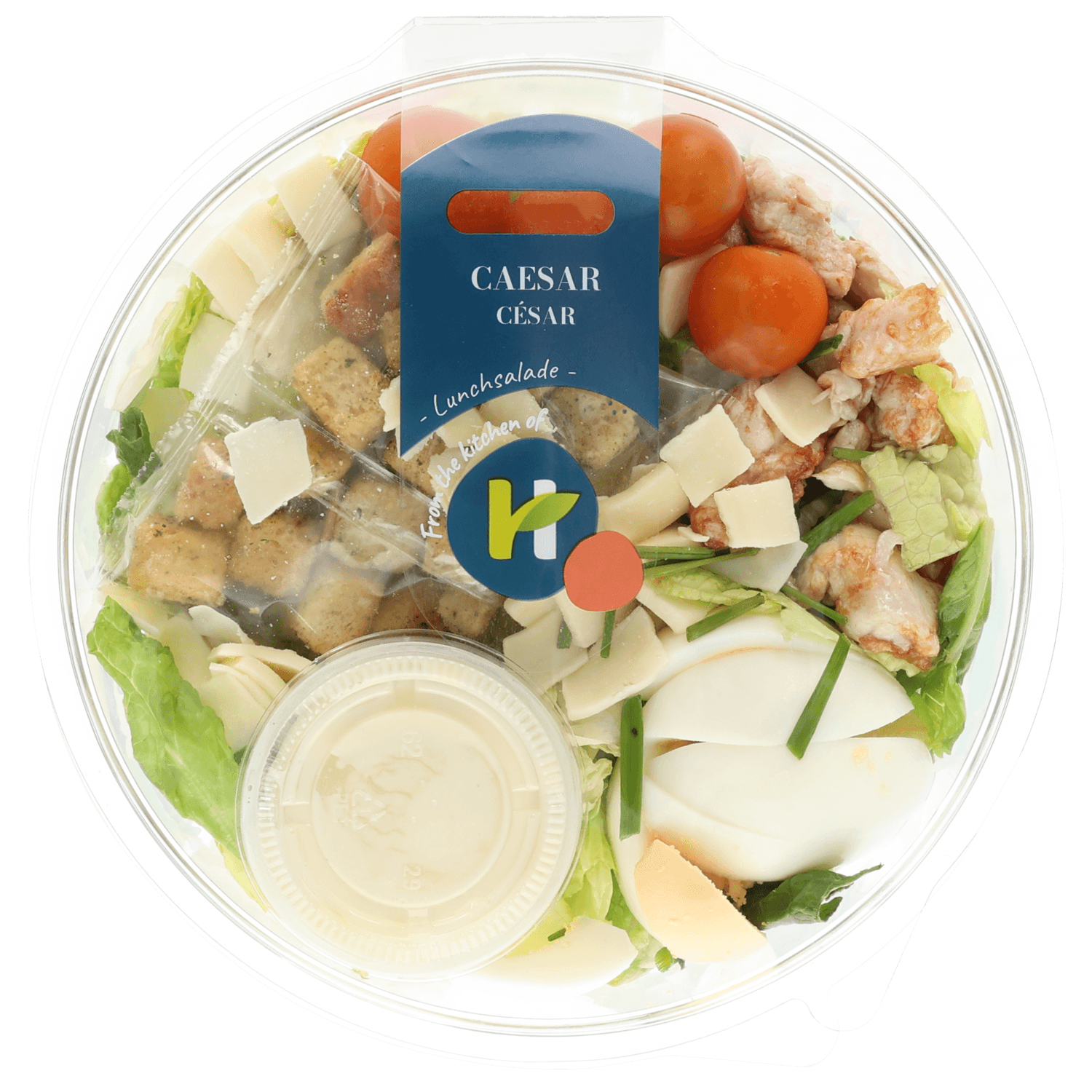 Healthy Hand Salade caesar