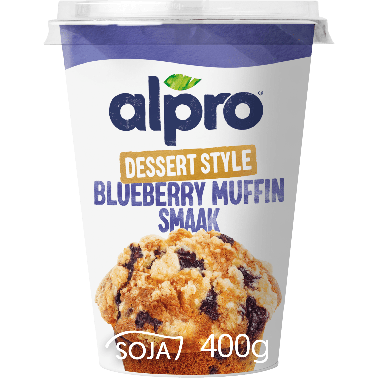 Alpro Yoghurtvariatie blueberry muffin