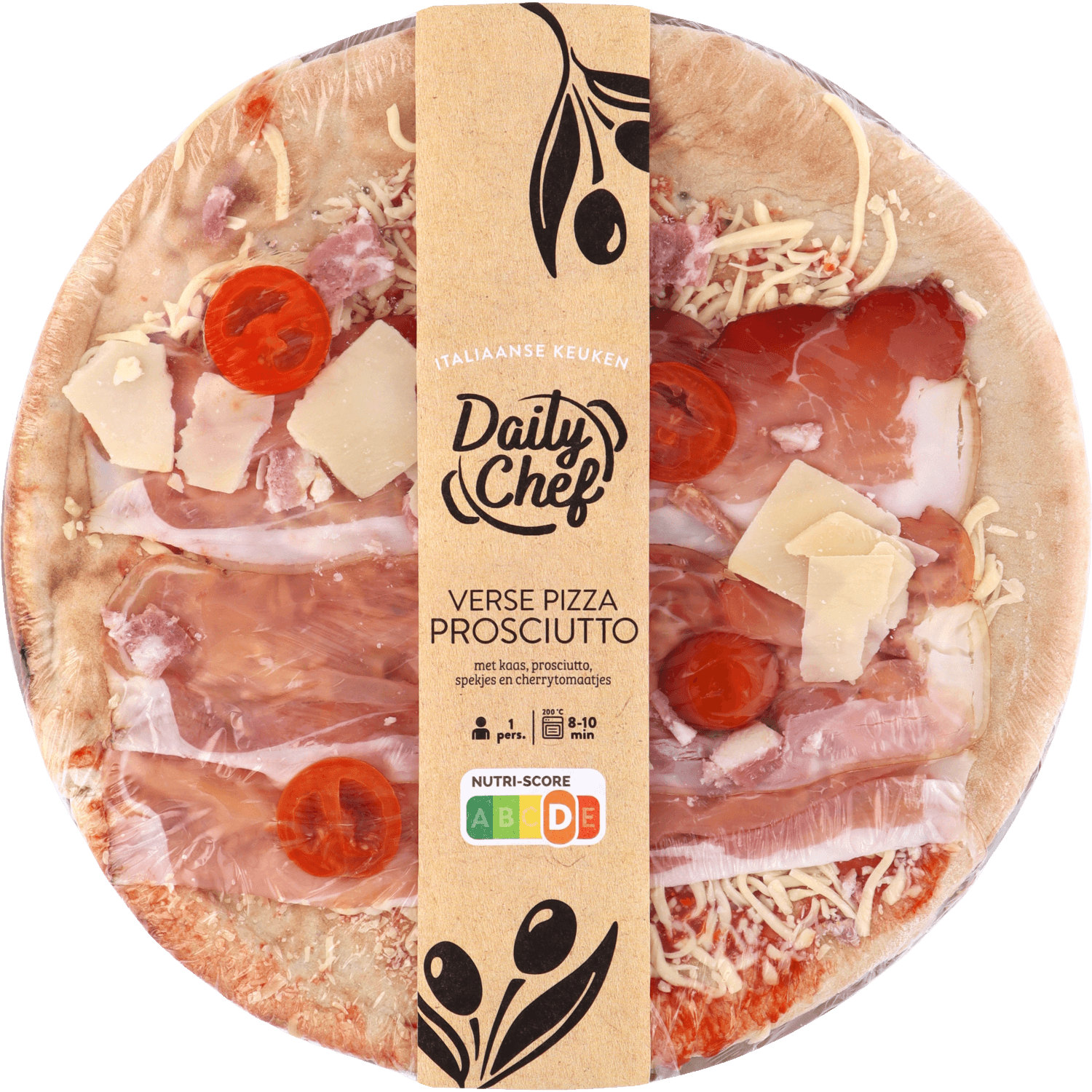 Daily Chef Verse pizza prosciutto