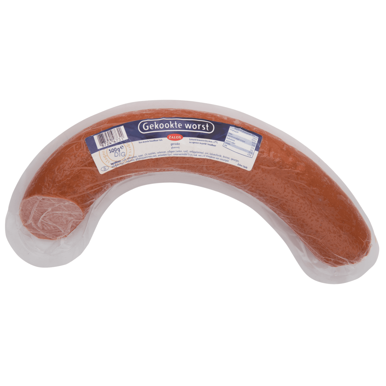 Zalox Gekookte worst