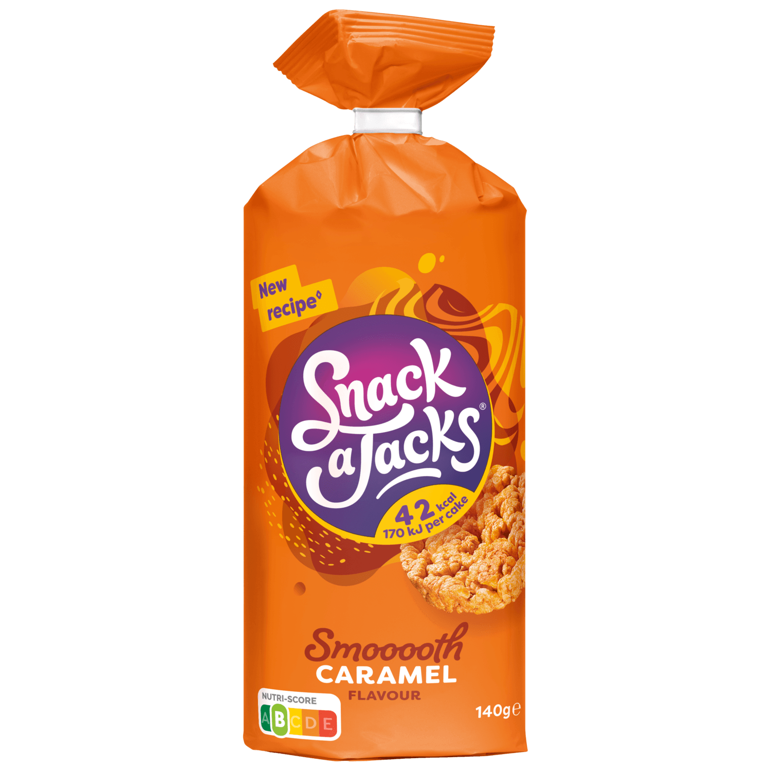 Snack a Jacks Rijstwafels caramel