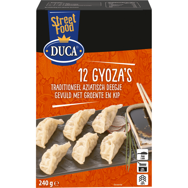 Duca Gyoza's Groente & Kip 12 Stuks