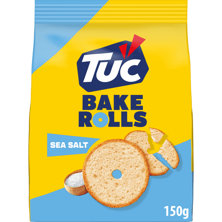 TUC Bake Rolls Crackers Salt 150g