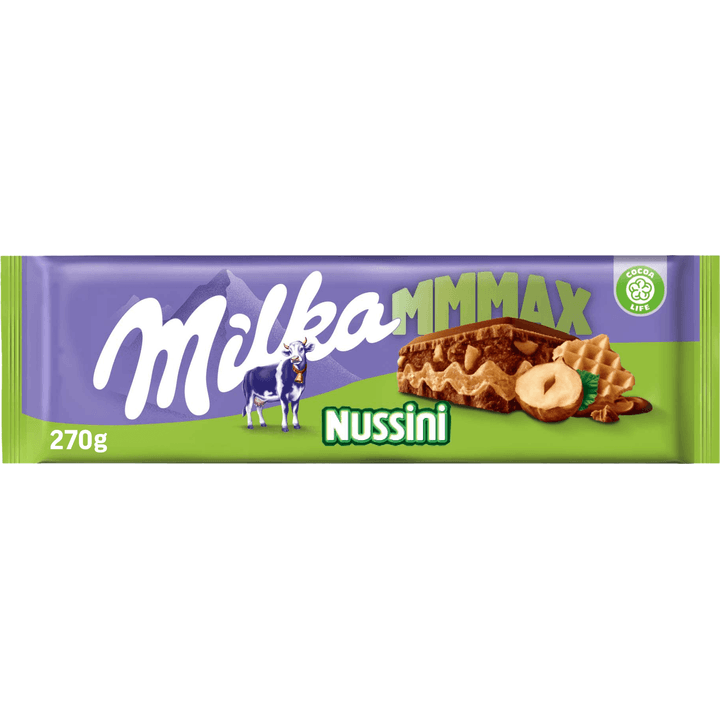 Milka Mmmax Chocoladereep Nussini 270g