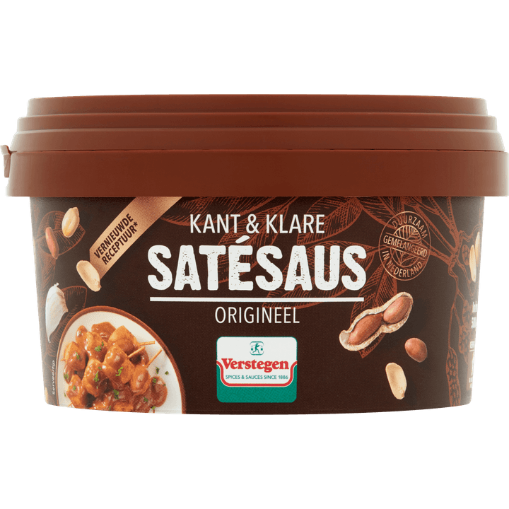 Verstegen Kant & Klaar Satésaus Origineel 500 g