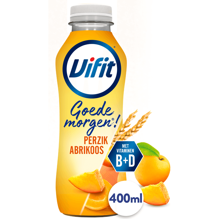 Vifit Goedemorgen! Drinkzuivel Perzik/Abrikoos 400 ml