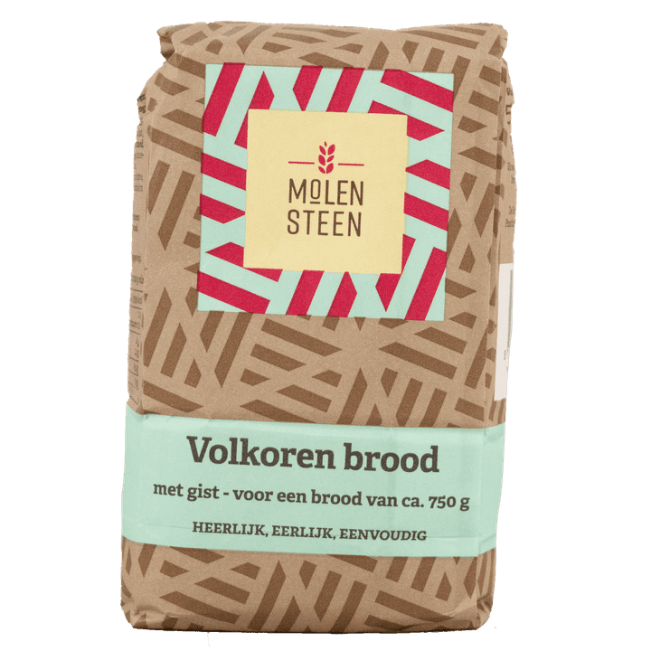 Molensteen Mix voor Volkoren brood 500g
