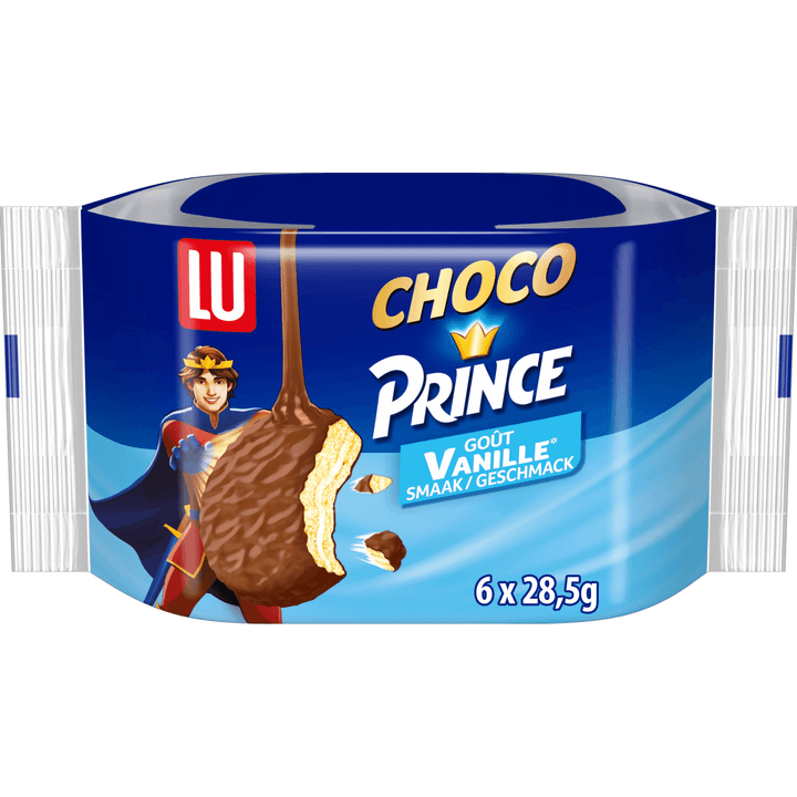LU Prince Choco koekjes chocolade vanille 171g