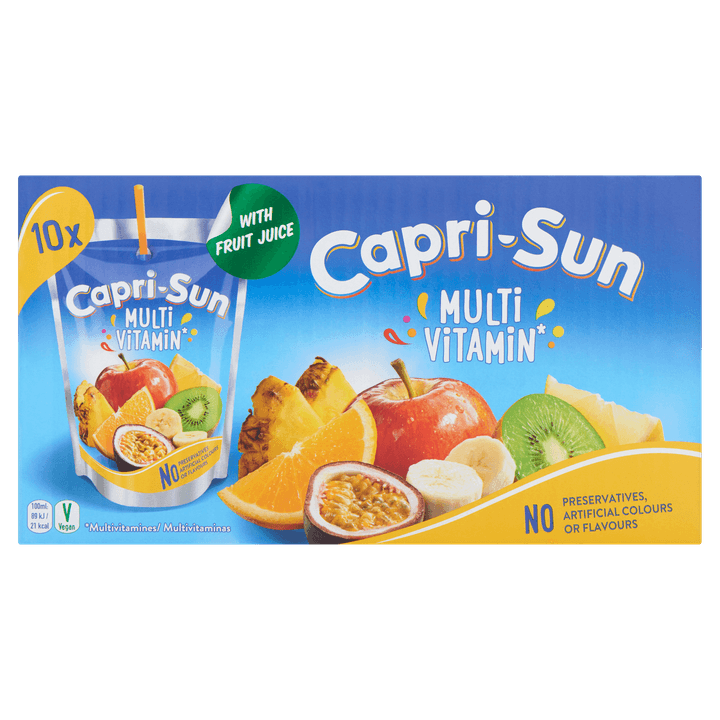 Capri-Sun Multivitamin 200 ml Pouch 10-Pack