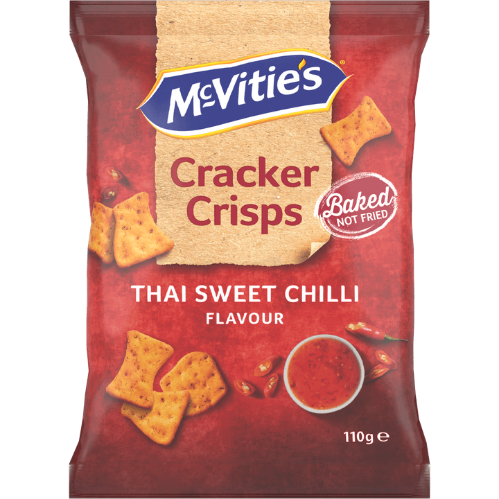 McVitie's Cracker Crisps Thai Sweet Chilli Flavour 110g