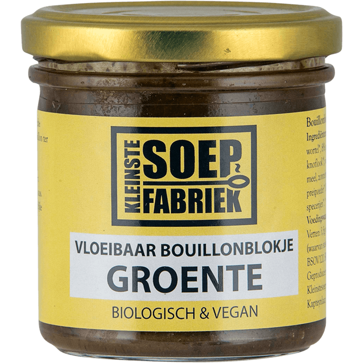 Kleinste Soep Fabriek Vloeibaar Bouillonblokje Groente 150 ml
