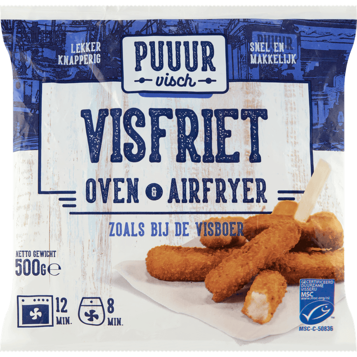Puuur Visch Visfriet Oven & Airfryer 500 g