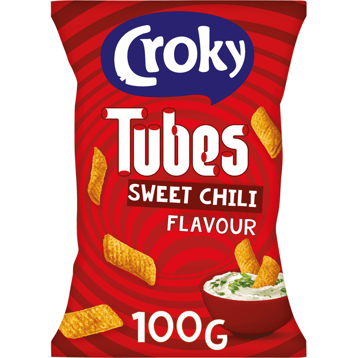 Croky Tubes Sweet Chili Flavour 100 g