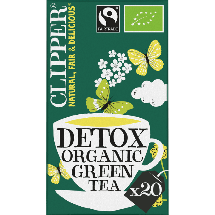 Clipper Detox Organic Green Tea 20 Zakjes 40 g