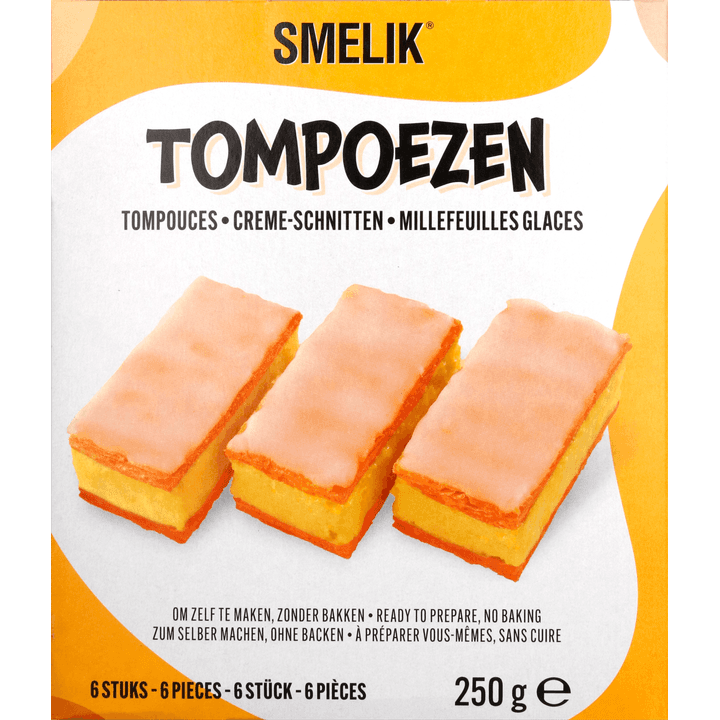 Smelik Tompoezen 6 Stuks 250 g