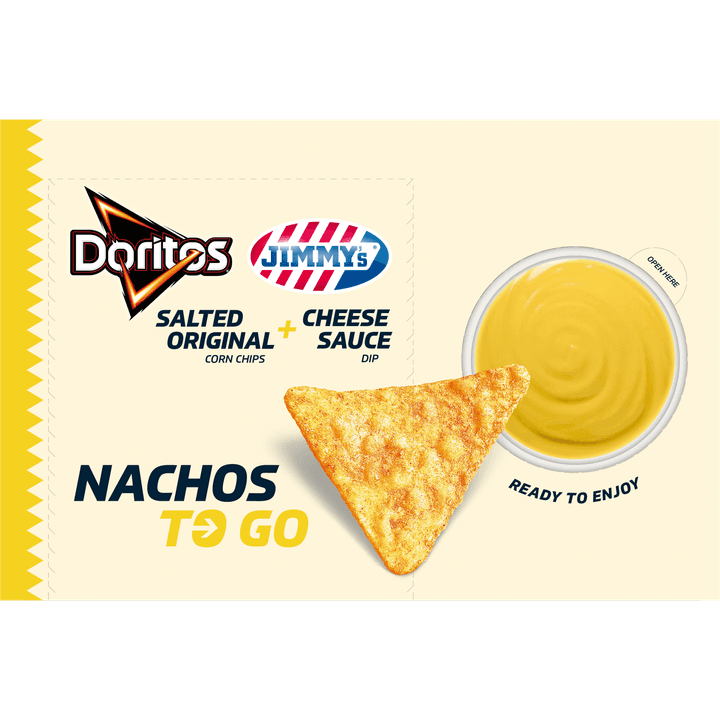 Doritos Nachos to Go Salted & JIMMY’s Cheese 190g