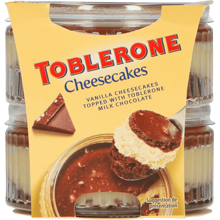 Toblerone Cheesecakes Toetje 2 x 85 g