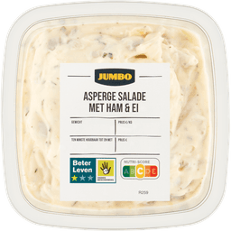 Jumbo Asperge Salade met Ham & Ei 150 g