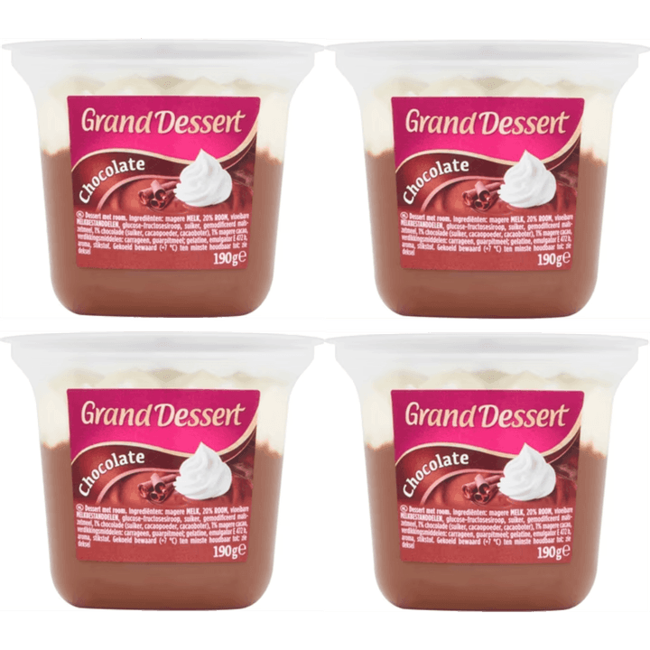 Ehrmann Grand Dessert Chocolate 4 x 190g